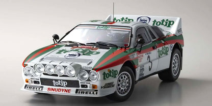 Lancia Rally 037 1985 Rally Elba #3 1/18 Modellauto Diecast KYOSHO Original NEU in OVP