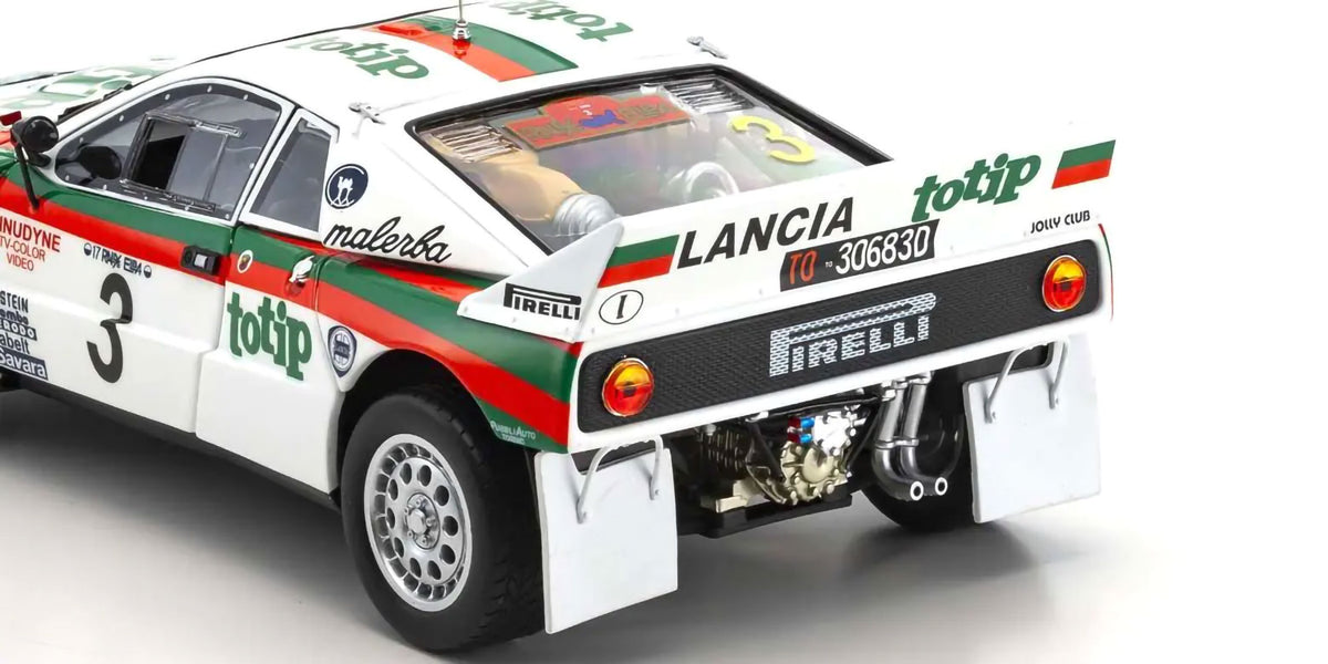 Lancia Rally 037 1985 Rally Elba #3 1/18 Modellauto Diecast KYOSHO Original NEU in OVP