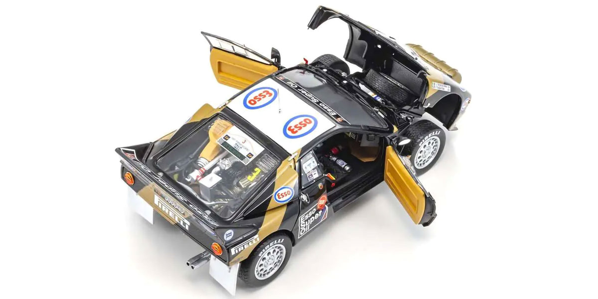 Lancia Rally 037 1985 Targa Florio #3 1/18 Modellauto KYOSHO Original NIB