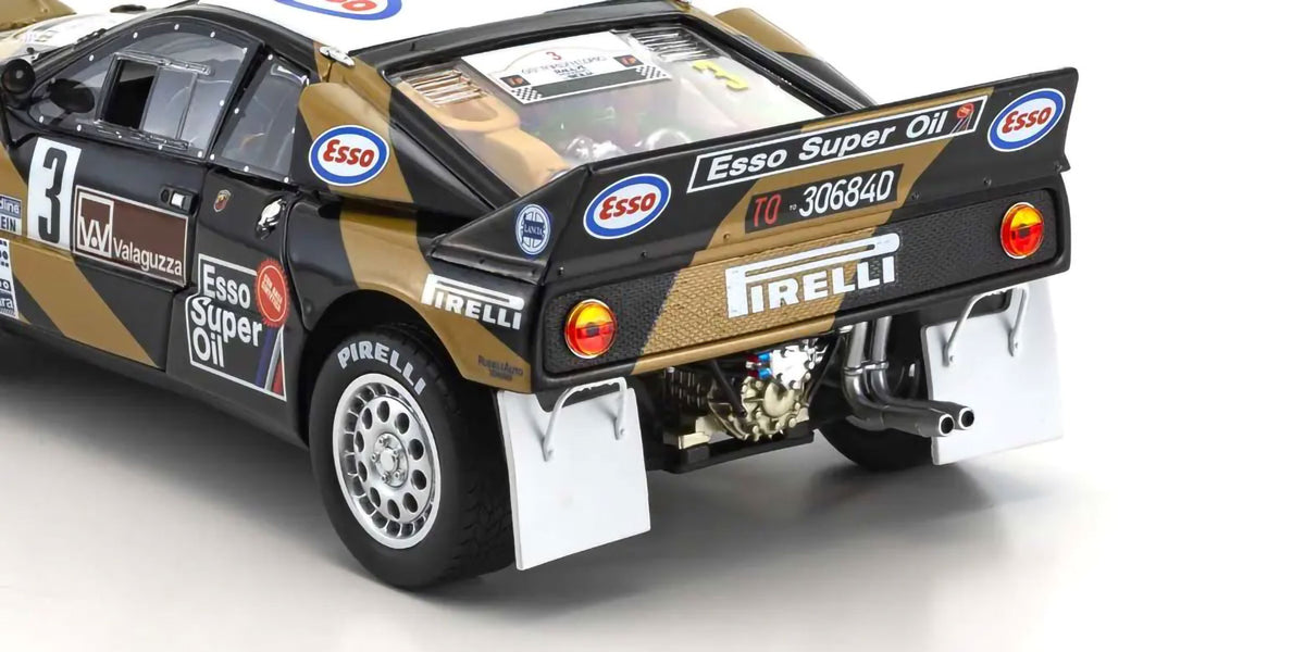 Lancia Rally 037 1985 Targa Florio #3 1/18 Modellauto KYOSHO Original NIB
