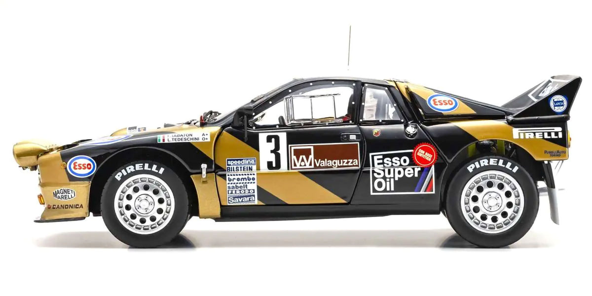 Lancia Rally 037 1985 Targa Florio #3 1/18 Modellauto KYOSHO Original NIB
