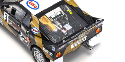 Lancia Rally 037 1985 Targa Florio #3 1/18 Modellauto KYOSHO Original NIB
