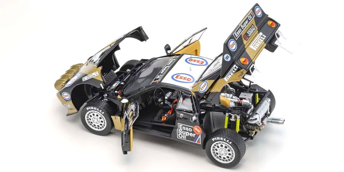 Lancia Rally 037 1985 Targa Florio #3 1/18 Modellauto KYOSHO Original NIB
