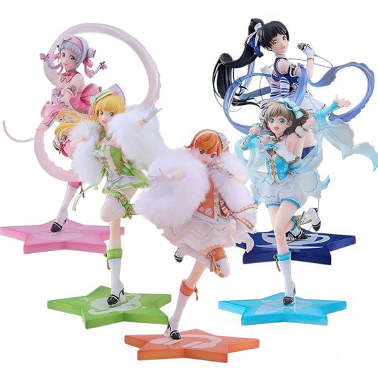 LoveLive First generation Members Set 9.8in 1/7 Anime Figure PVC Statue Solarain