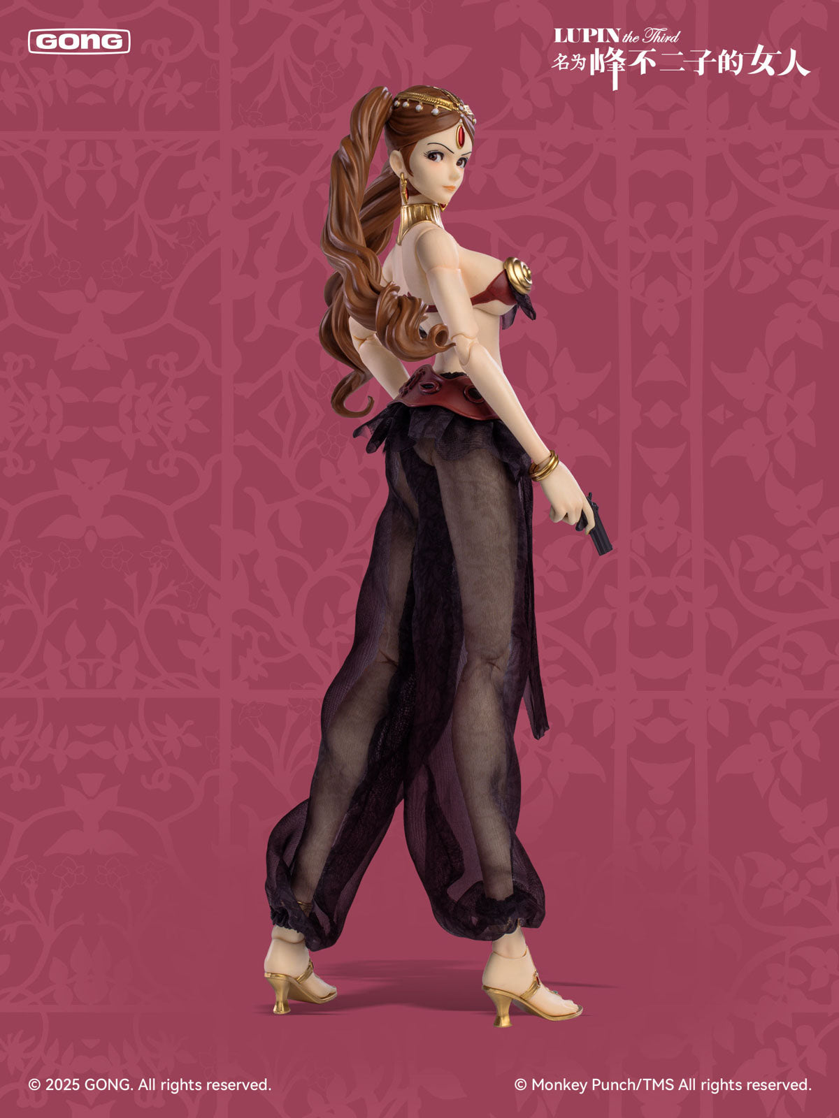 Lupin the Third Fujiko Mine 11.8in 1/6 Anime Action Figure Resonance GONG NIB