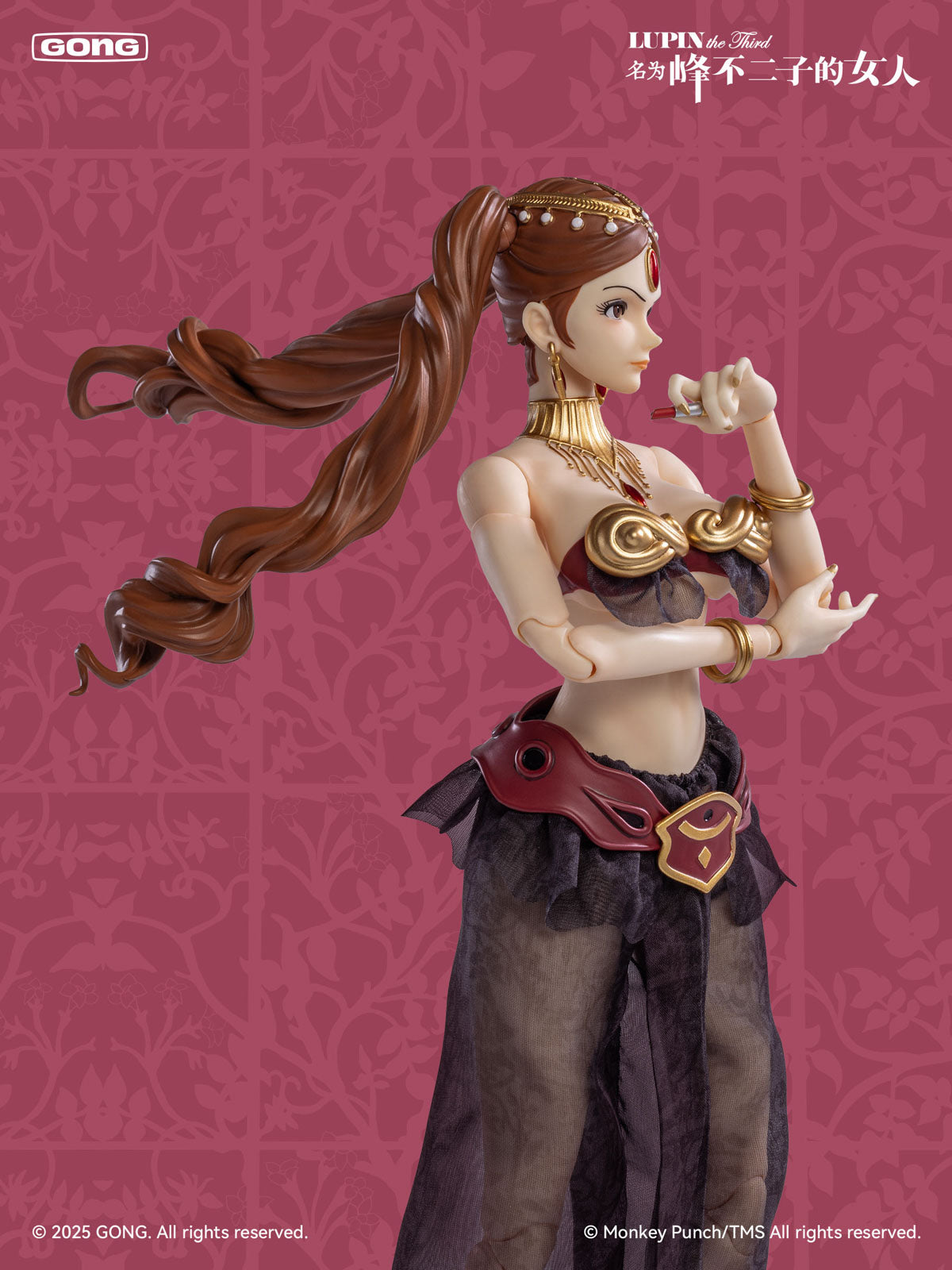 Lupin the Third Fujiko Mine 11.8in 1/6 Anime Action Figure Resonance GONG NIB