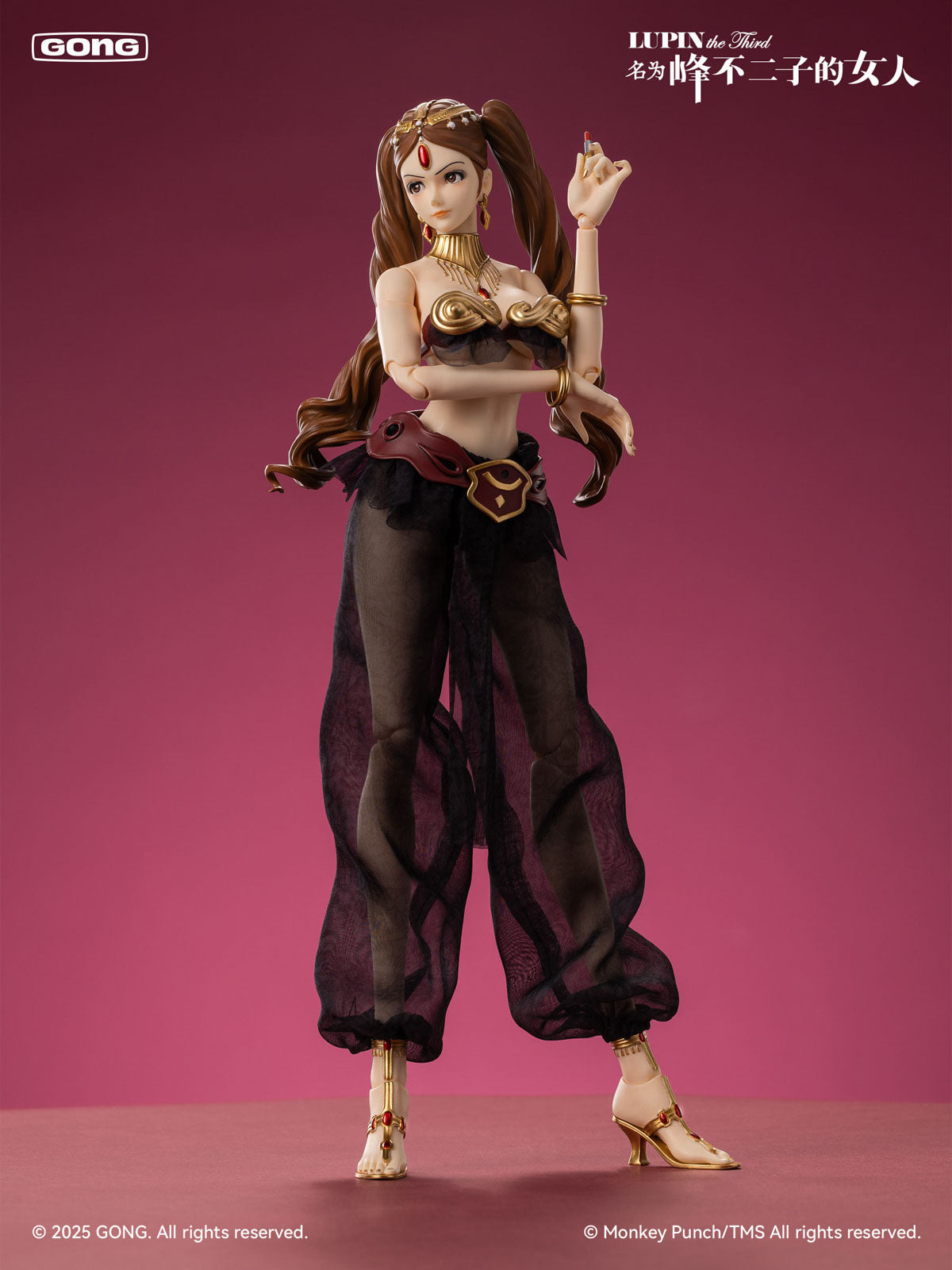 Lupin the Third Fujiko Mine 11.8in 1/6 Anime Action Figure Resonance GONG NIB