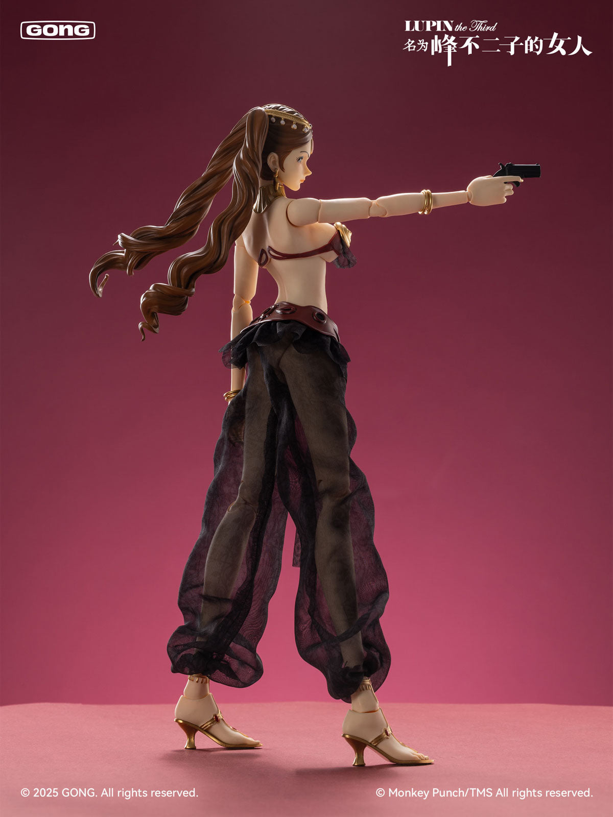 Lupin the Third Fujiko Mine 11.8in 1/6 Anime Action Figure Resonance GONG NIB