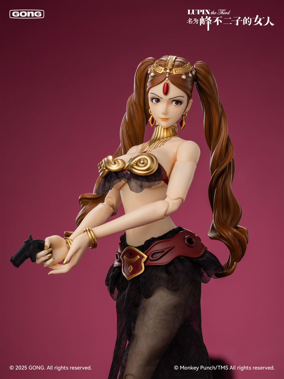 Lupin the Third Fujiko Mine 11.8in 1/6 Anime Action Figure Resonance GONG NIB