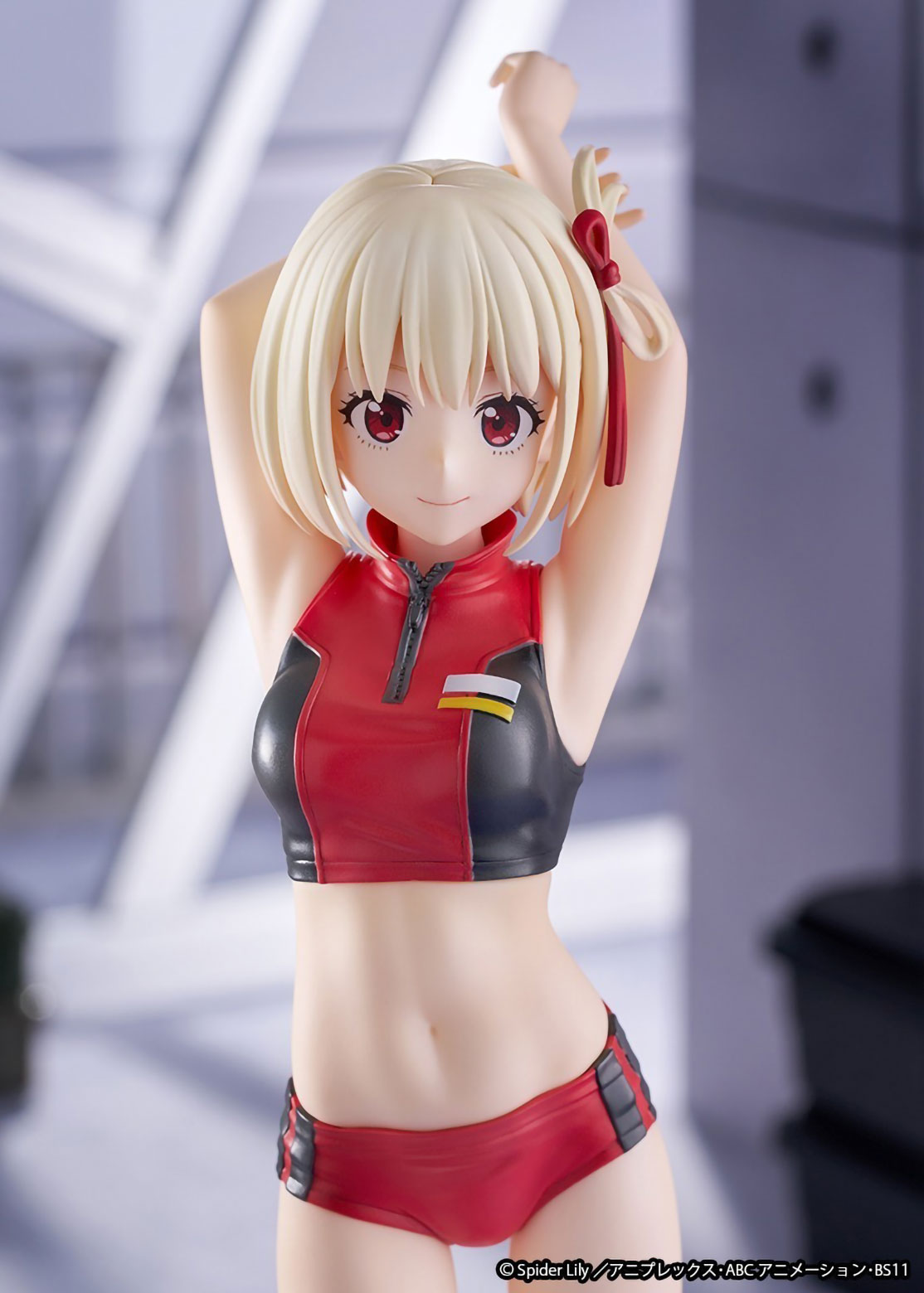 Lycoris Recoil Chisato Training Wear 1/7 Scale Anime PVC Figure Figurine Ques Q