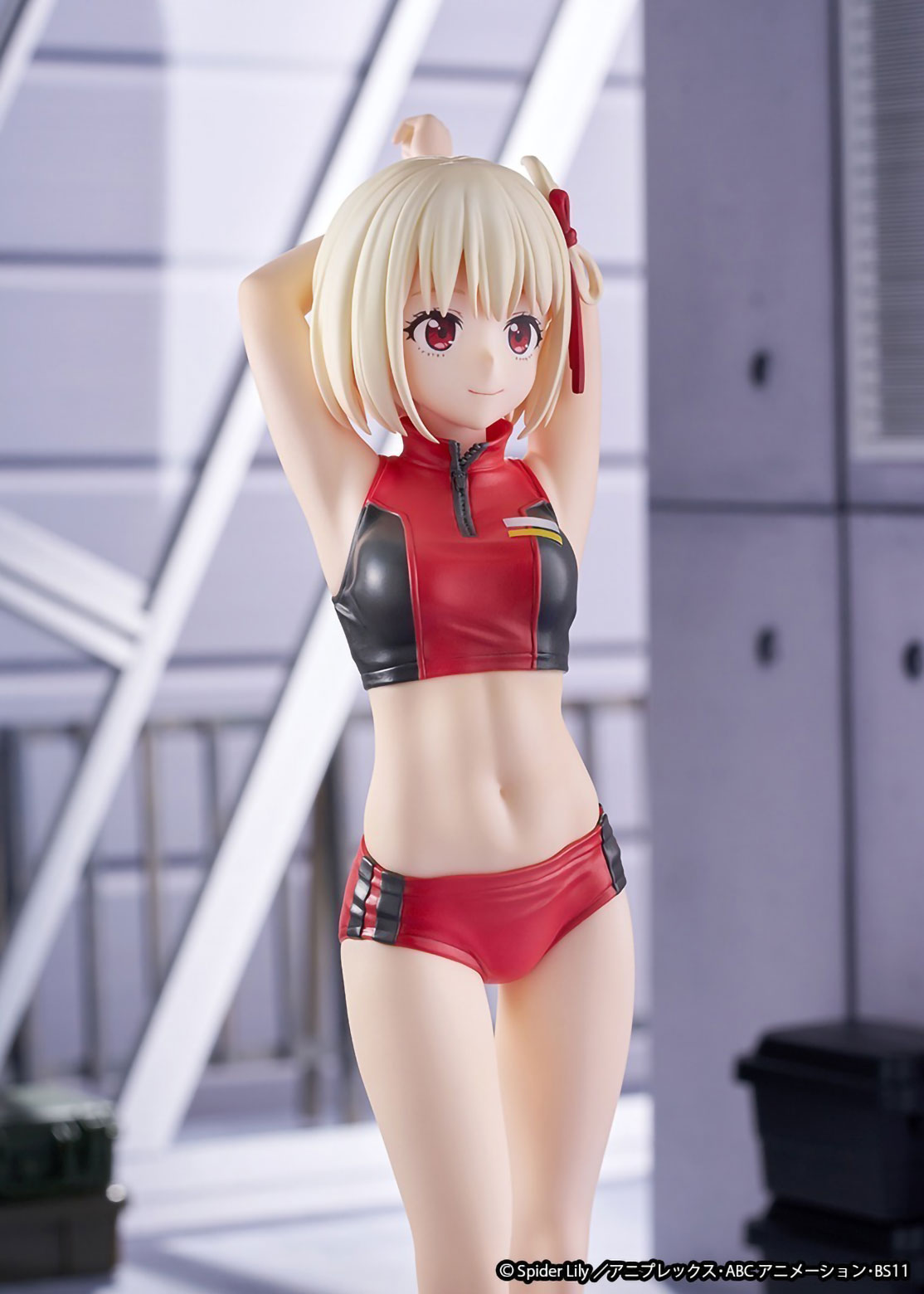 Lycoris Recoil Chisato Training Wear 1/7 Scale Anime PVC Figure Figurine Ques Q