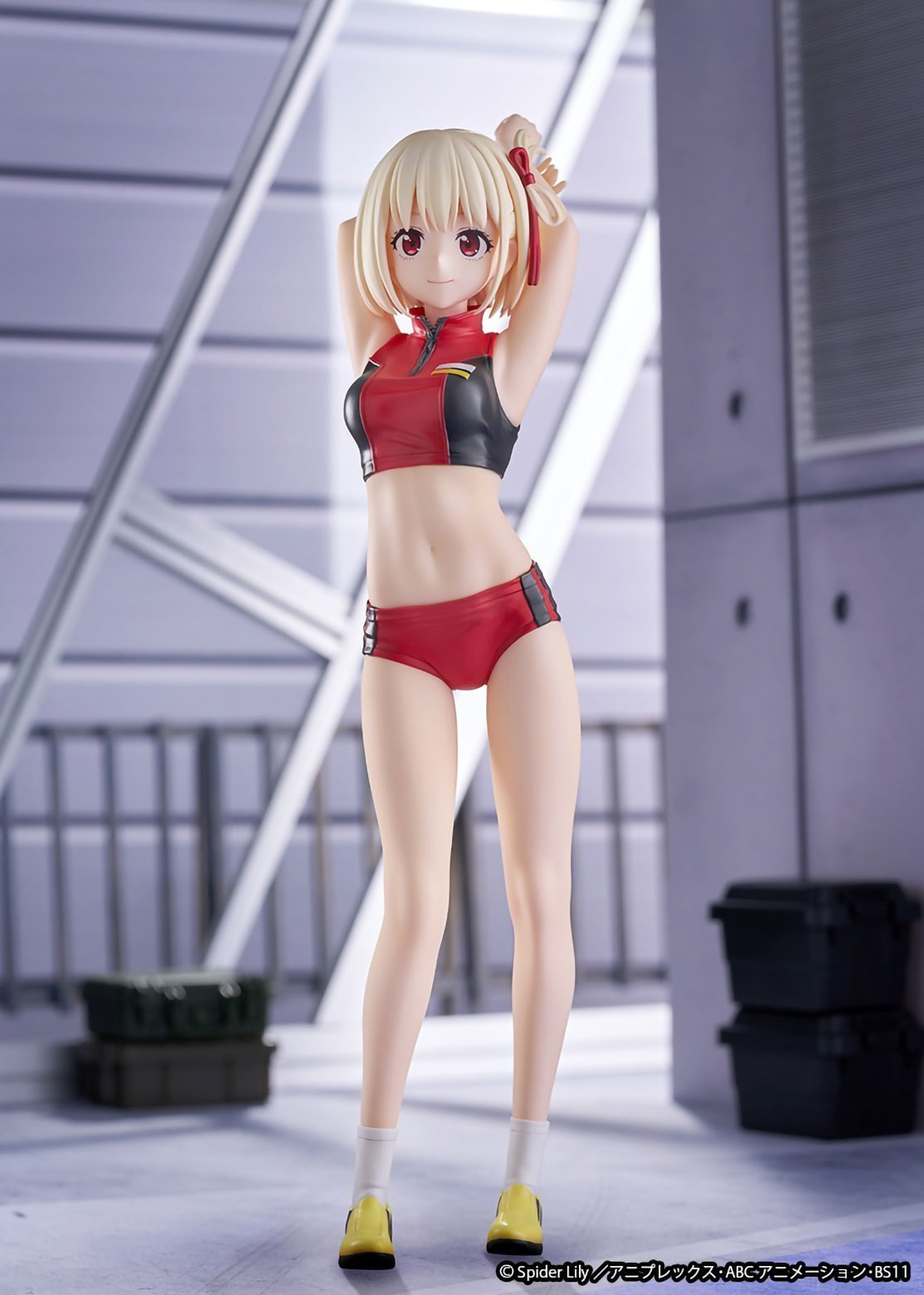 Lycoris Recoil Chisato Training Wear 1/7 Scale Anime PVC Figure Figurine Ques Q