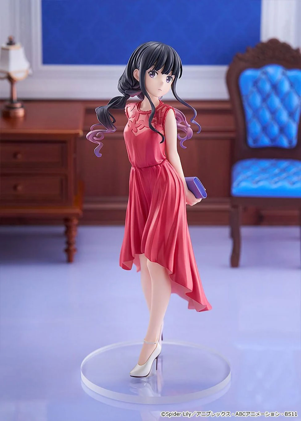 Lycoris Recoil Set of Chisato Takina L Size Anime PVC Figure Figurine Good Smile