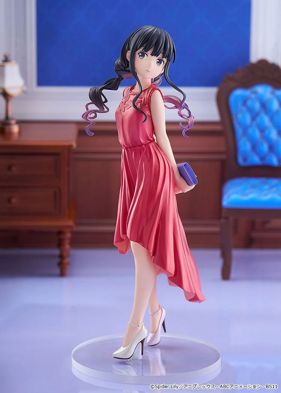 Lycoris Recoil Set of Chisato Takina L Size Anime PVC Figure Figurine Good Smile
