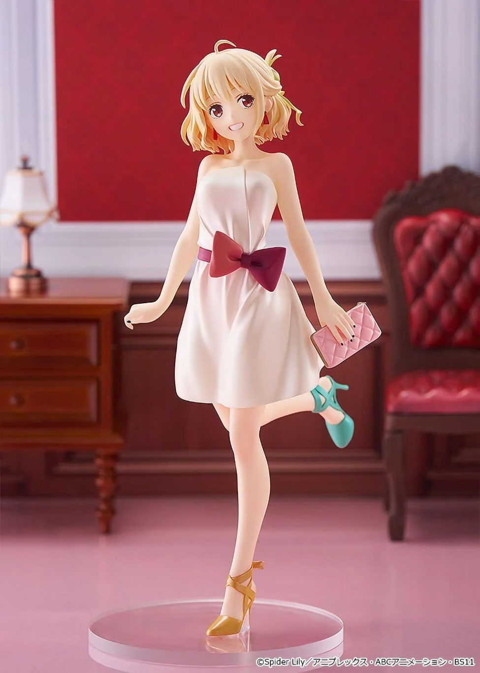 Lycoris Recoil Set of Chisato Takina L Size Anime PVC Figure Figurine Good Smile