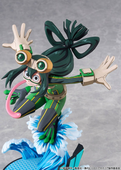 MHA Tsuyu Asui Froppy Hero Suit 2D Ver. 1/8 Scale Anime PVC Figure Figurine Tomy