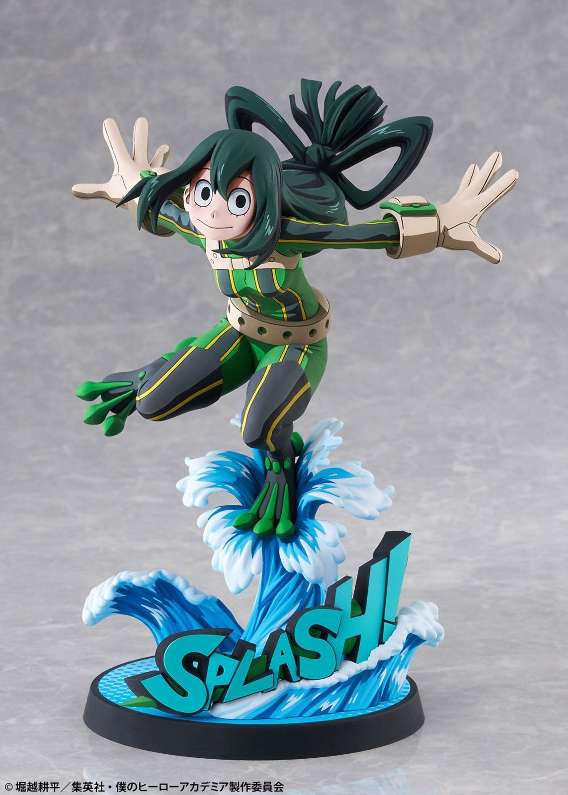 MHA Tsuyu Asui Froppy Hero Suit 2D Ver. 1/8 Scale Anime PVC Figure Figurine Tomy