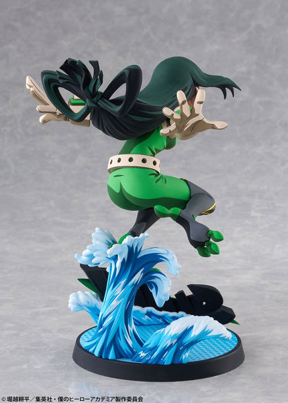 MHA Tsuyu Asui Froppy Hero Suit 2D Ver. 1/8 Scale Anime PVC Figure Figurine Tomy