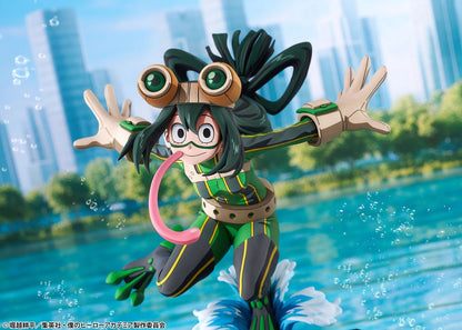 MHA Tsuyu Asui Froppy Hero Suit 2D Ver. 1/8 Scale Anime PVC Figure Figurine Tomy