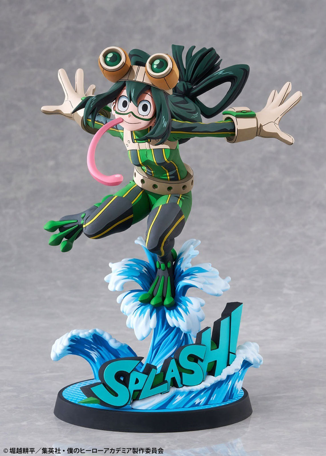 MHA Tsuyu Asui Froppy Hero Suit 2D Ver. 1/8 Scale Anime PVC Figure Figurine Tomy