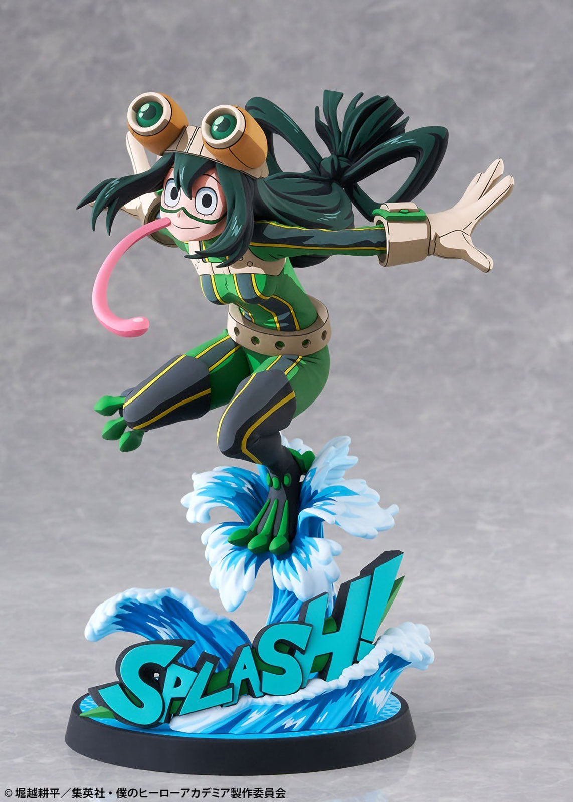 MHA Tsuyu Asui Froppy Hero Suit 2D Ver. 1/8 Scale Anime PVC Figure Figurine Tomy