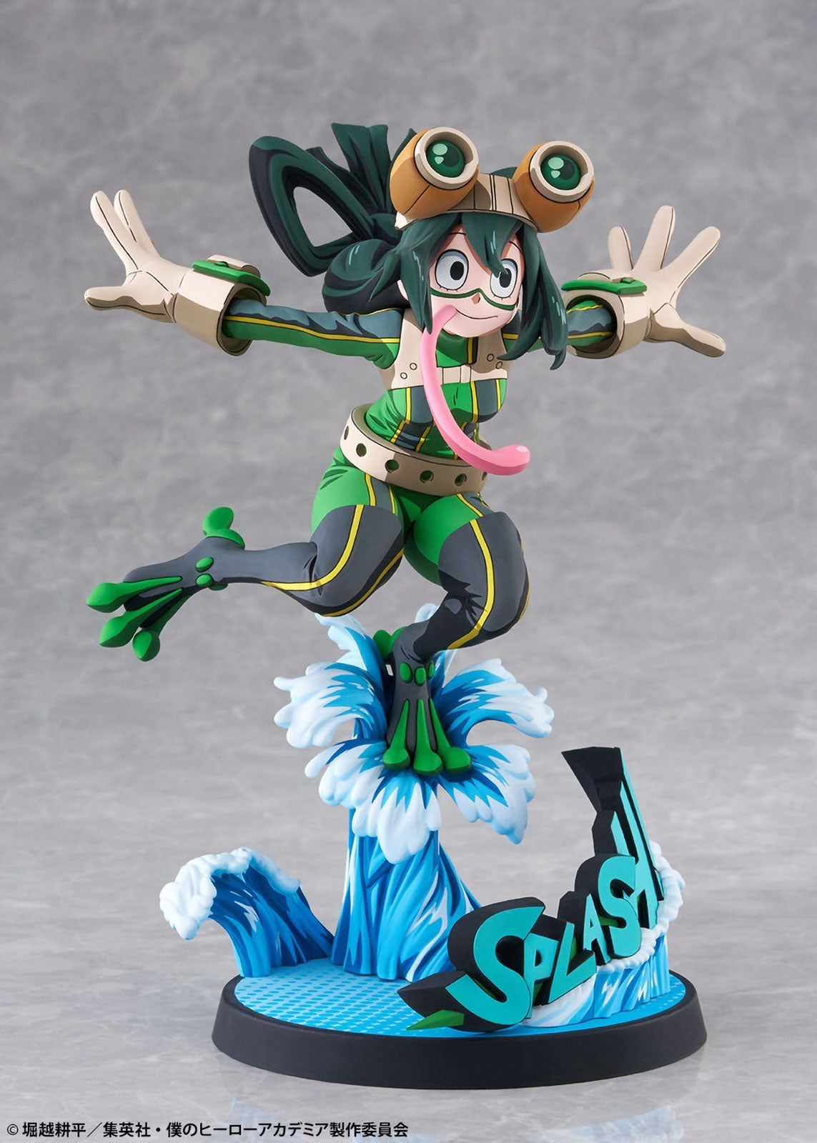MHA Tsuyu Asui Froppy Hero Suit 2D Ver. 1/8 Scale Anime PVC Figure Figurine Tomy