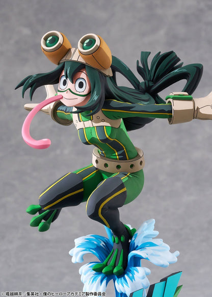 MHA Tsuyu Asui Froppy Hero Suit 2D Ver. 1/8 Scale Anime PVC Figure Figurine Tomy