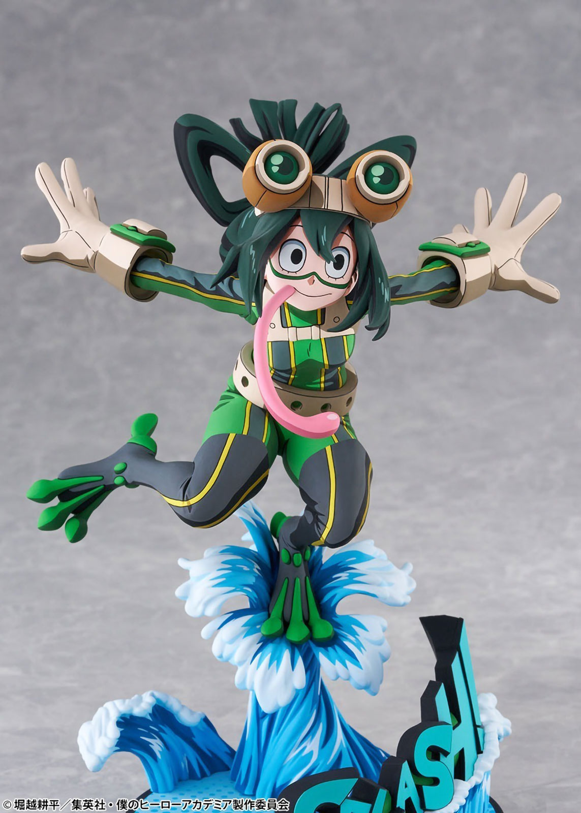 MHA Tsuyu Asui Froppy Hero Suit 2D Ver. 1/8 Scale Anime PVC Figure Figurine Tomy
