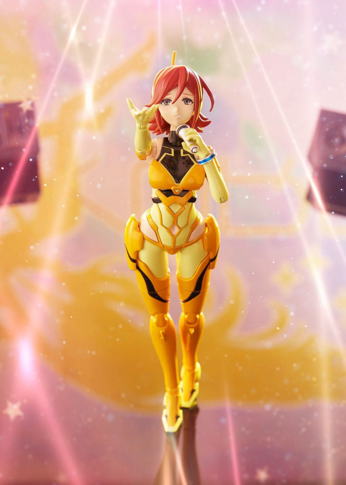 Macross Delta Kaname 6in Anime Plastic Model Kit V.F.G. MC-16 Aoshima Japan NIB