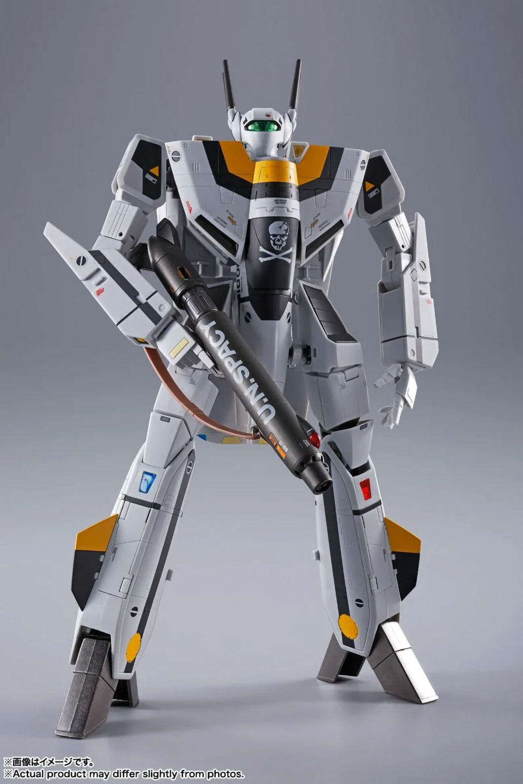 Macross VF-1S Valkyrie Roy Focker Revival Anime Actionfigur DX Chogokin Bandai