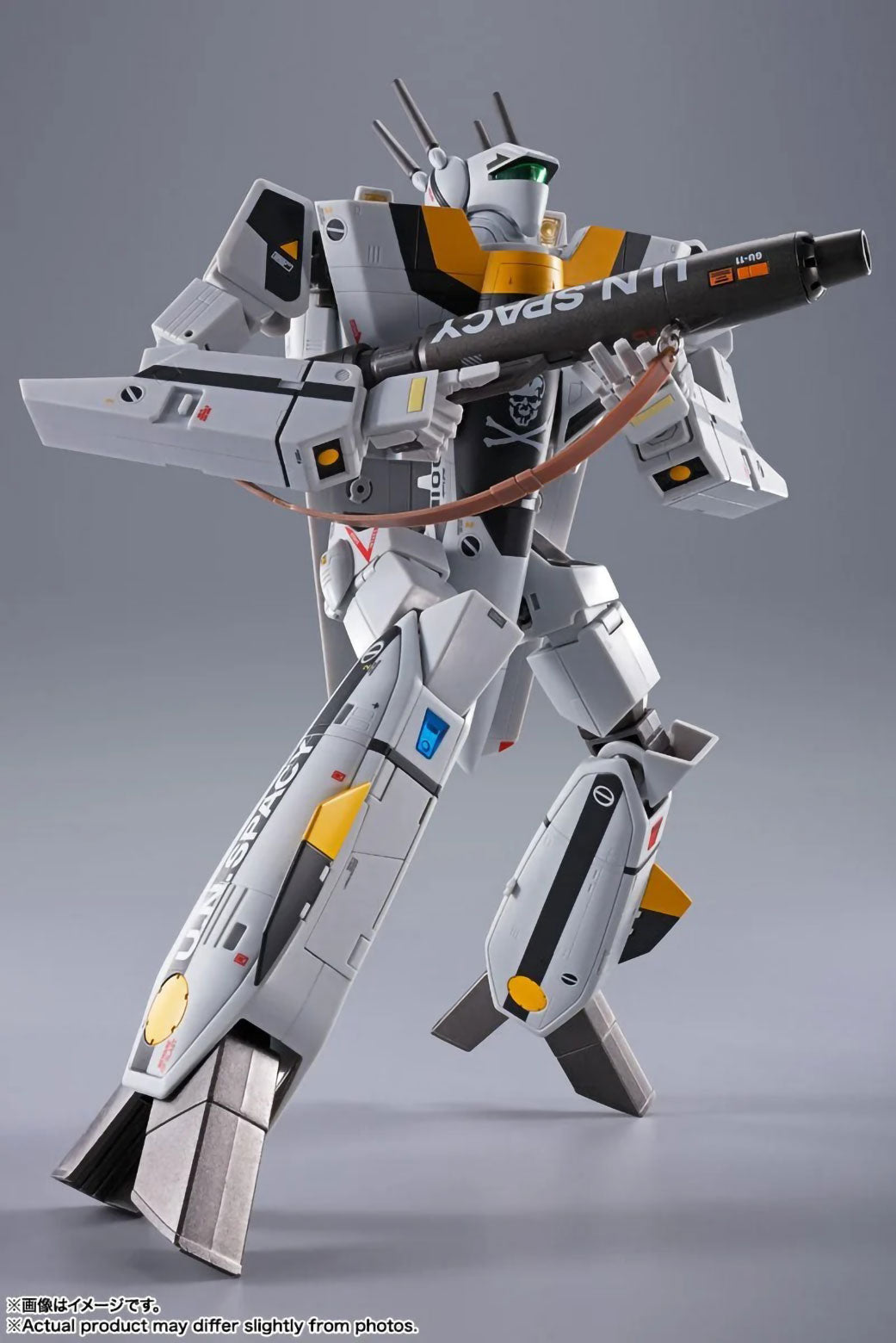Macross VF-1S Valkyrie Roy Focker Revival Anime Actionfigur DX Chogokin Bandai