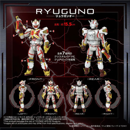 Madan Senki AFR-02 Ryuguno GouRyuGun 6in Action Figure Figurine Toyrise Tomy NIB