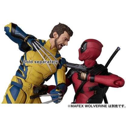 Mafex No.284 Deadpool & Wolverine Ver. 6.3in Action Figure Figurine Medicom Toy