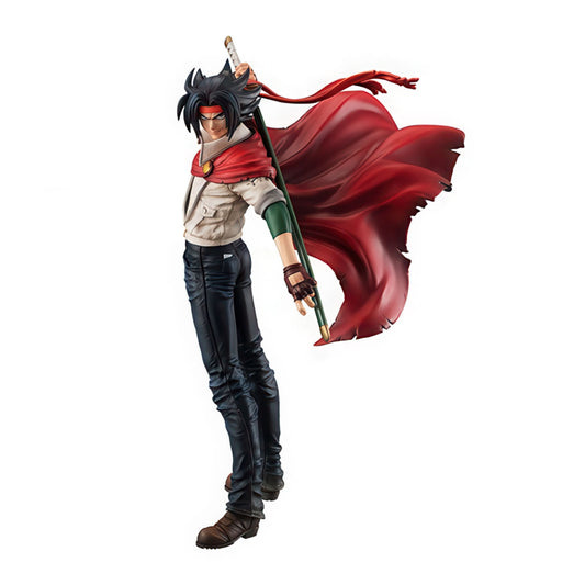 Mobile Fighter G Gundam Domon 8.7in Anime Figure PVC Statue GGG MegaHouse NIB