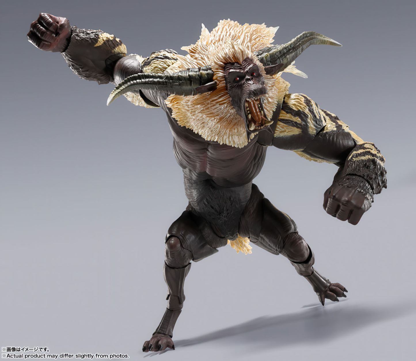 Monster Hunter Furious Rajang 5in Action Figure S.H.MonsterArts Bandai Japan NIB