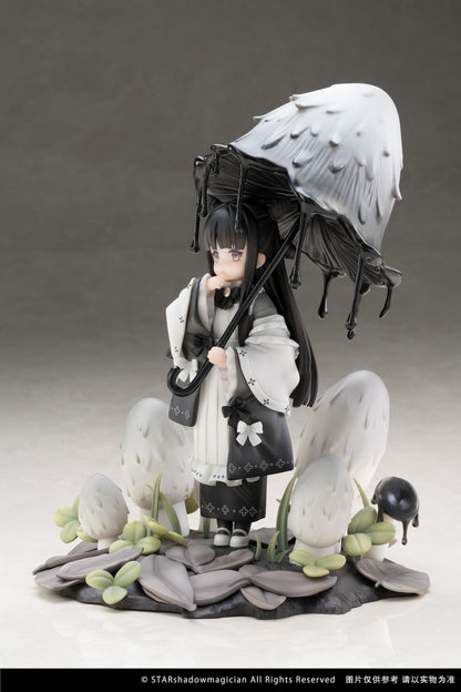 Mushroom Girls No.4 Shaggy Ink Cap 9" Anime Figure PVC Statue Reverse Studio NIB