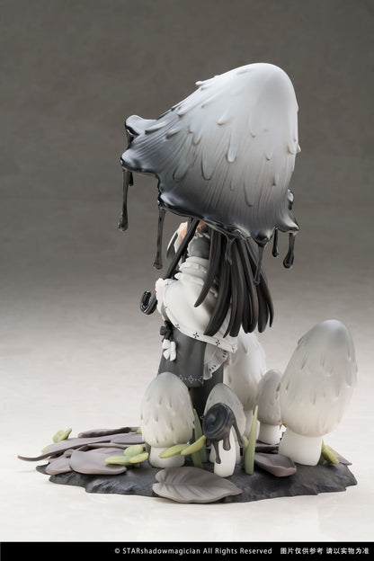 Mushroom Girls No.4 Shaggy Ink Cap 9" Anime Figure PVC Statue Reverse Studio NIB