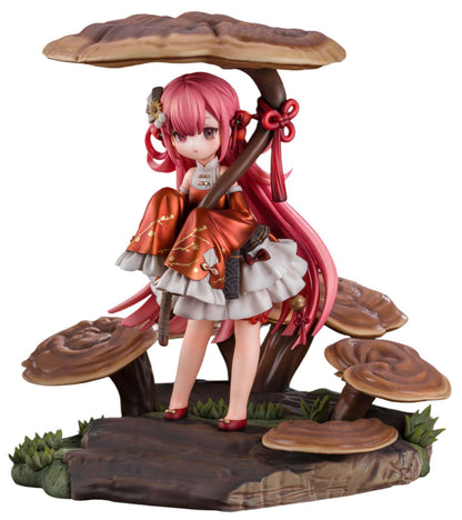 Mushroom Girls No.5 Ganoderma w/Bonus  9in Figure PVC Statue Reverse Studio NIB