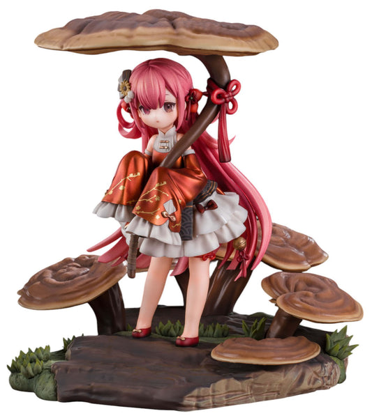 Mushroom Girls No.5 Ganoderma w/Bonus  9in Figure PVC Statue Reverse Studio NIB