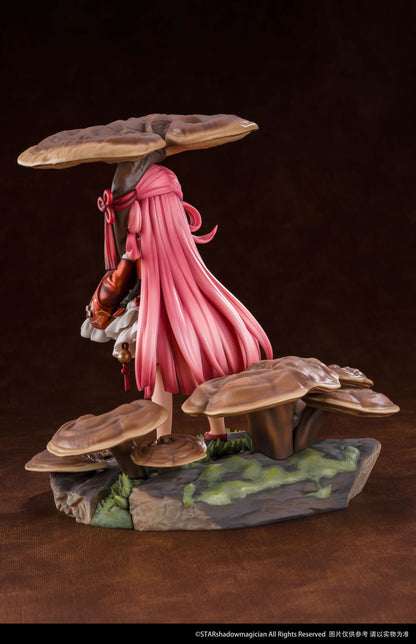 Mushroom Girls No.5 Ganoderma w/Bonus  9in Figure PVC Statue Reverse Studio NIB