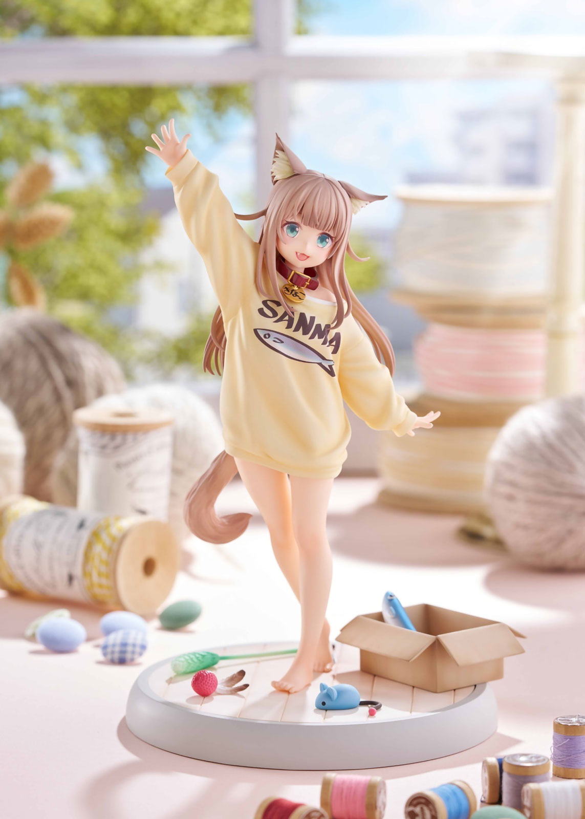 My Cat is a Kawaii Girl Kinako Play With Ver. 1/6 Scale PVC Figure Figurine NIB