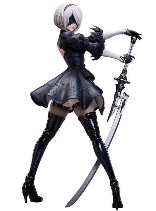 Nier: Automata 2B YoRHa 17.5in 1/4 Anime Figure PVC Statue B-style Freeing NIB