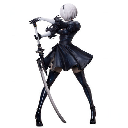 Nier: Automata 2B YoRHa 17.5in 1/4 Anime Figure PVC Statue B-style Freeing NIB