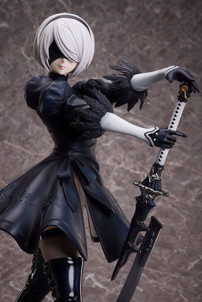 Nier: Automata 2B YoRHa 17.5in 1/4 Anime Figure PVC Statue B-style Freeing NIB