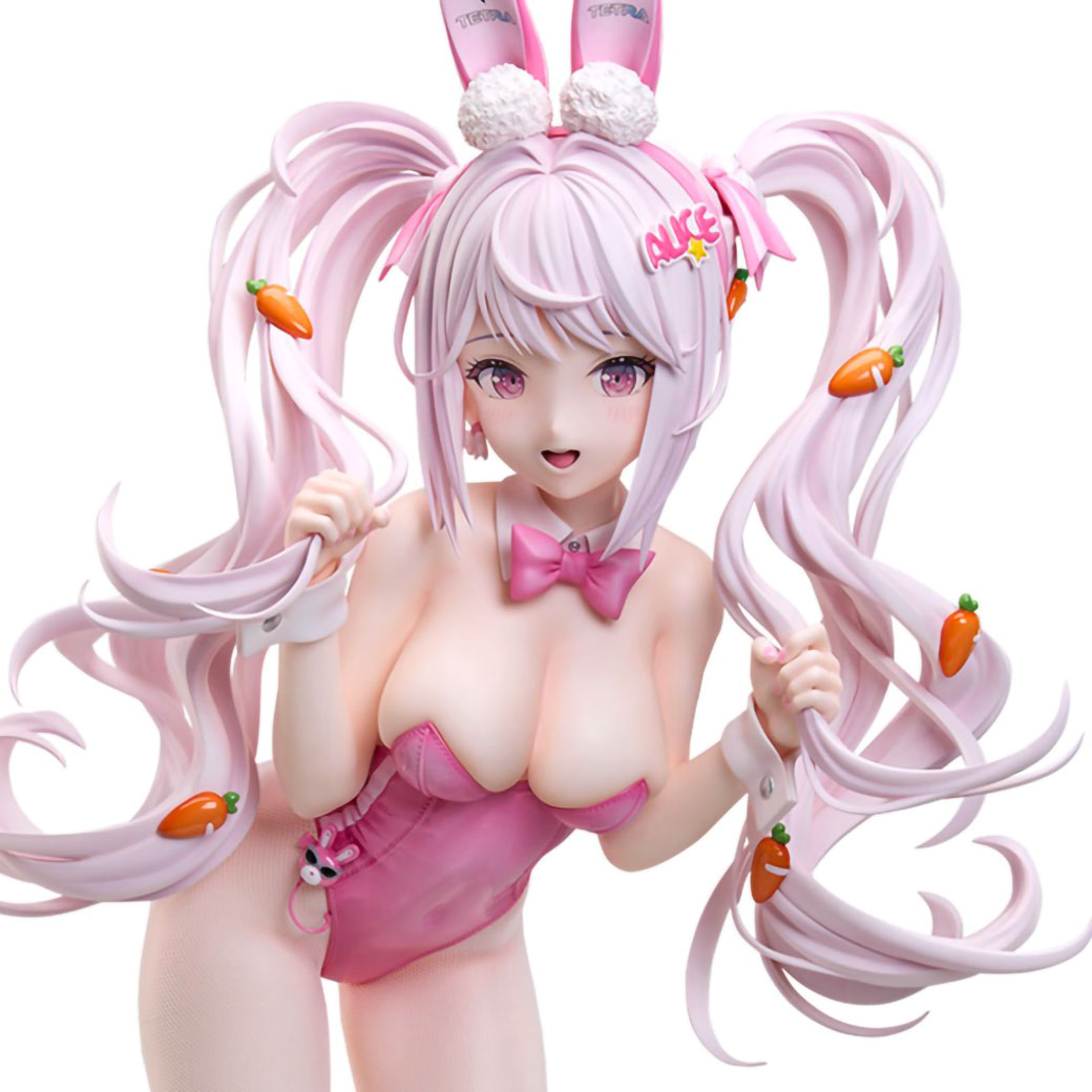 Nikke Alice Wonderland Bunny 22in 1/3 Scale PVC Figure Figurine B-style Freeing
