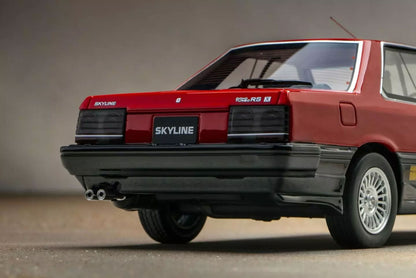Nissan Skyline 2000 Turbo RS-X Red 1/18 Scale Resin Model Car Samurai Kyosho NIB