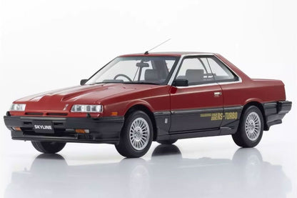 Nissan Skyline 2000 Turbo RS-X Red 1/18 Scale Resin Model Car Samurai Kyosho NIB