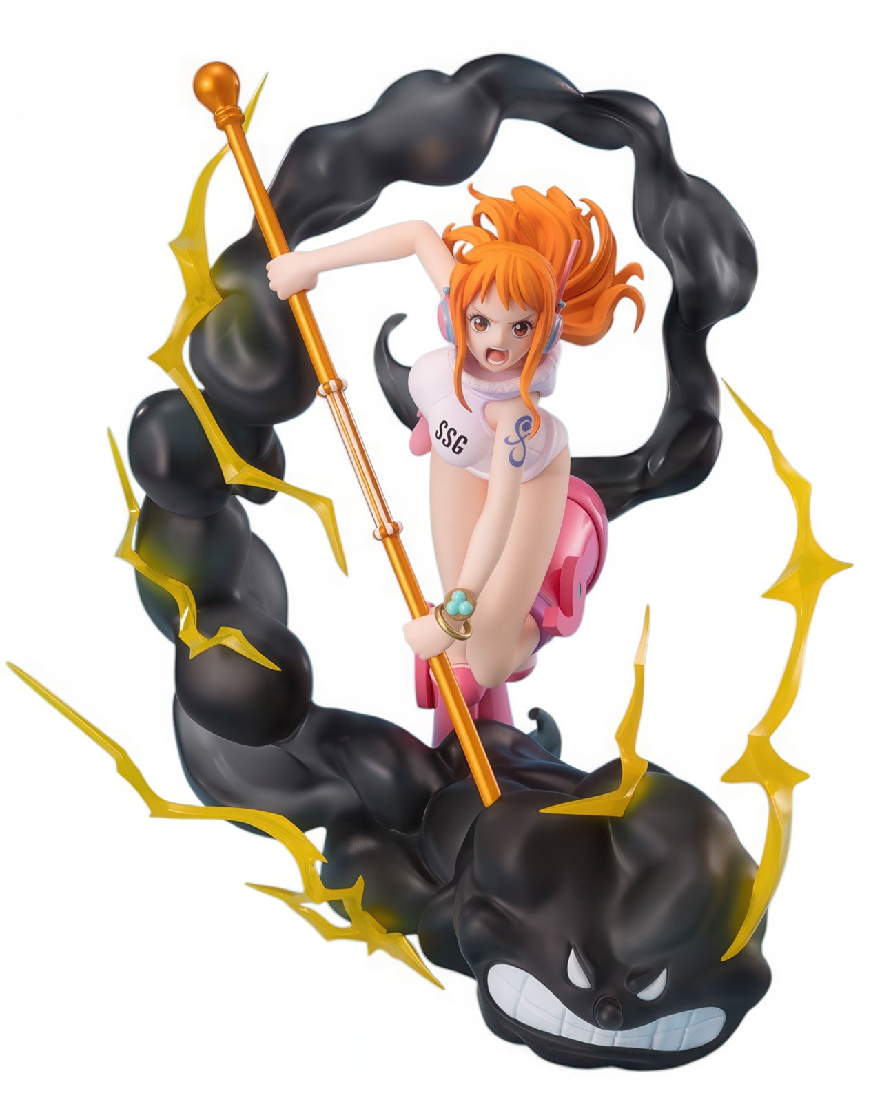 One Piece Nami 6.7in Anime Figure PVC Statue Figuarts Zero Extra Battle Bandai