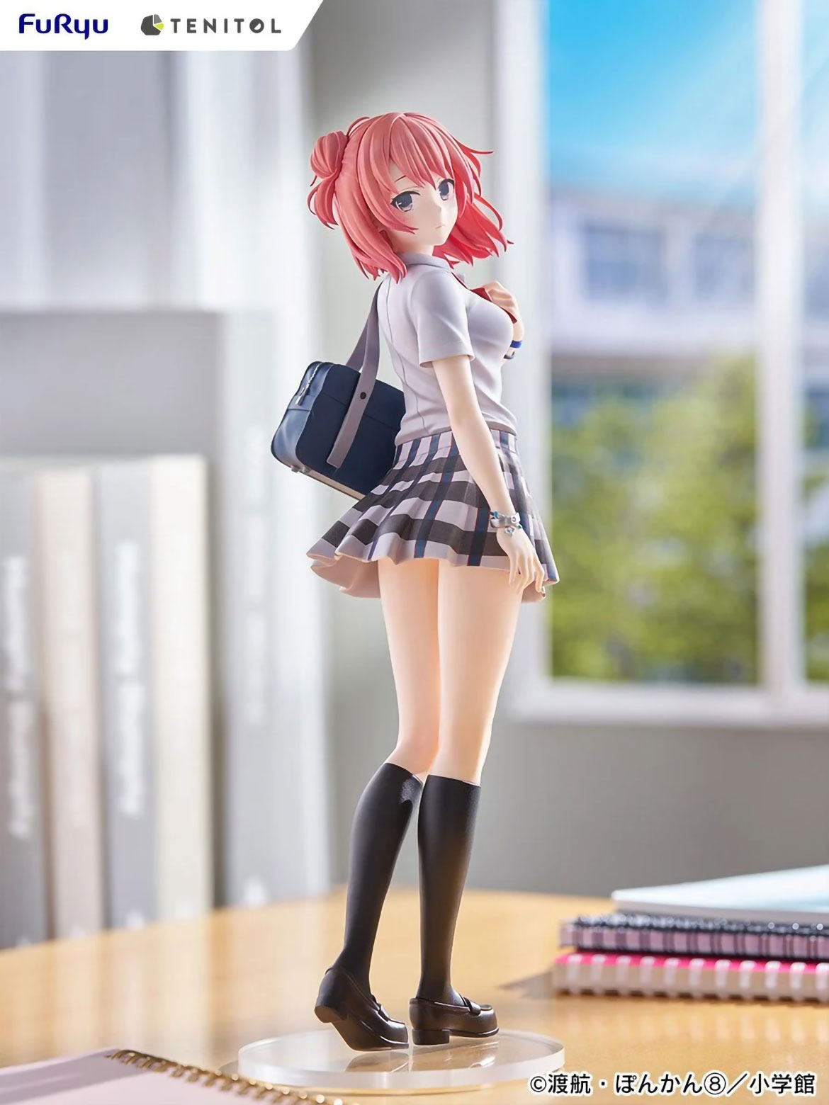 Oregairu Yui Yuigahama 11in Anime PVC Figure Figurine Tenitol Tall FuRyu NIB
