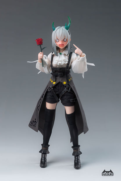 PA008 Rose Knight Gloria 6.1in 1/12 Scale Action Figure pocket art HASUKI NIB